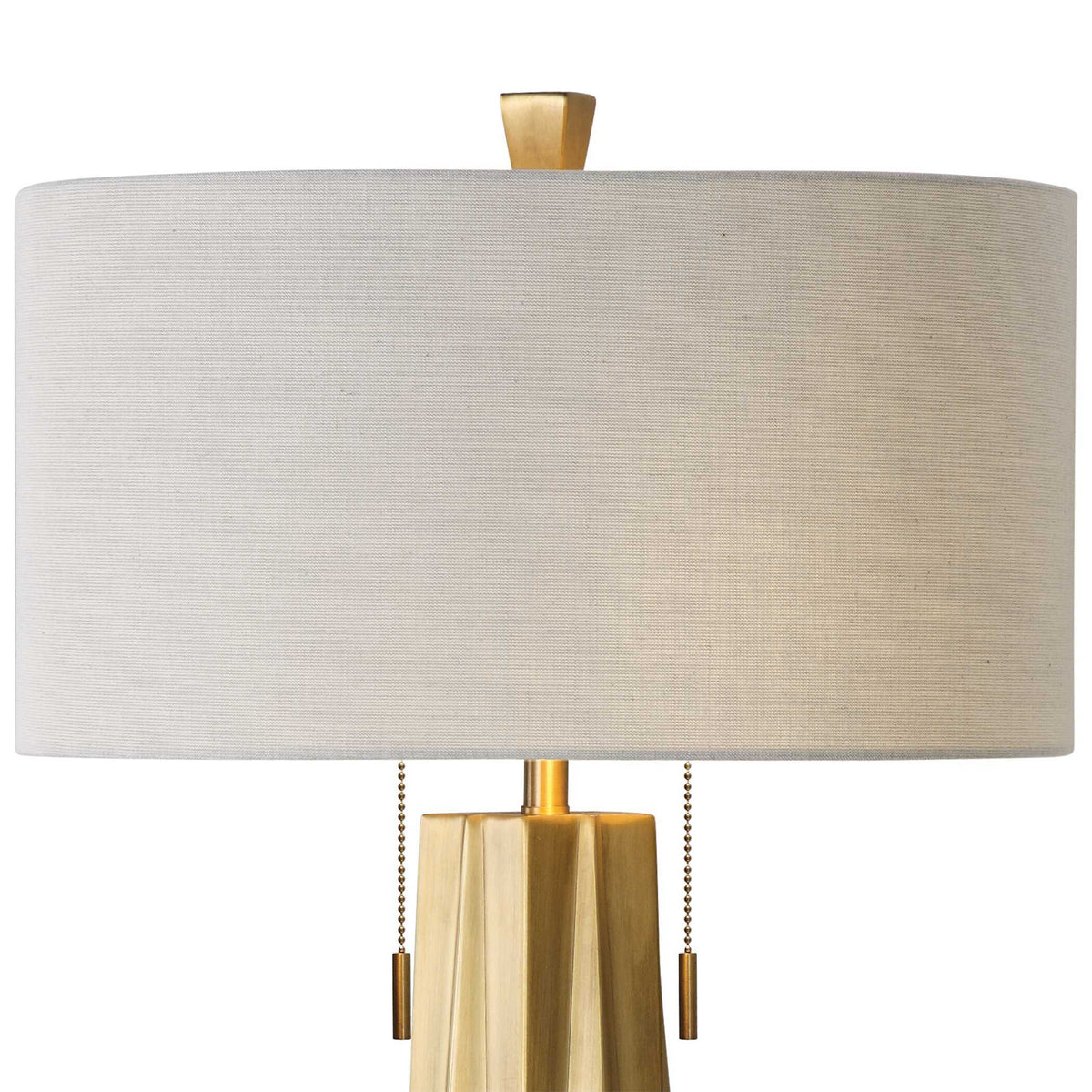 Maris Table Lamp - Gold / Beige by Uttermost - View 4