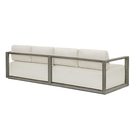 Remsen Outdoor Sofa - White by Uttermost - View 11
