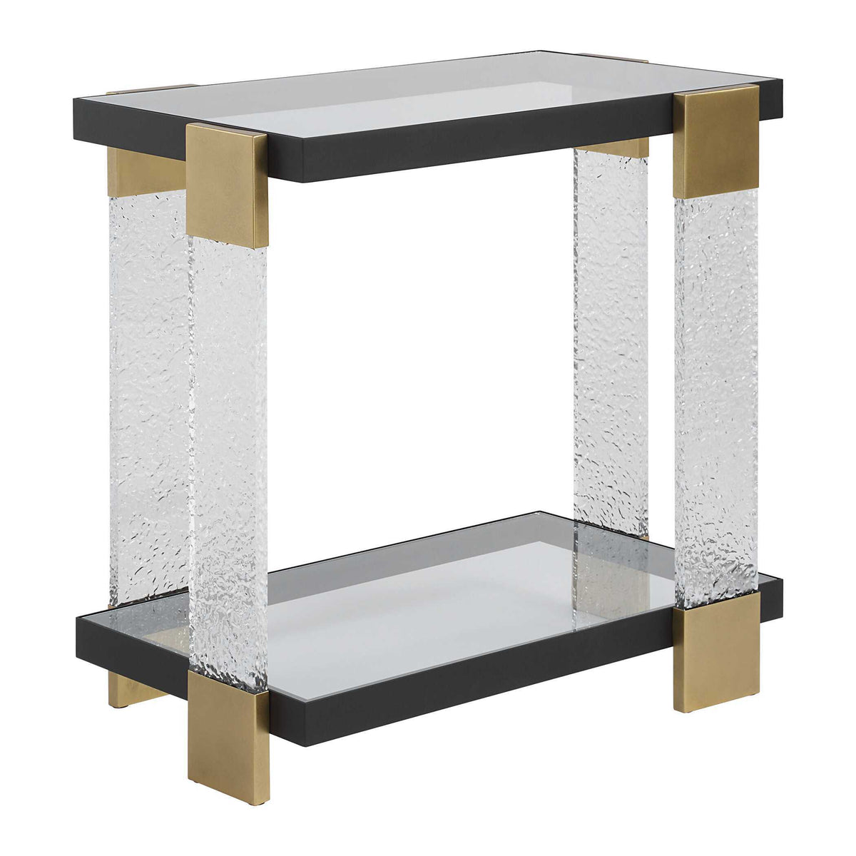 Bendena Modern Side Table - Black by Uttermost - View 4