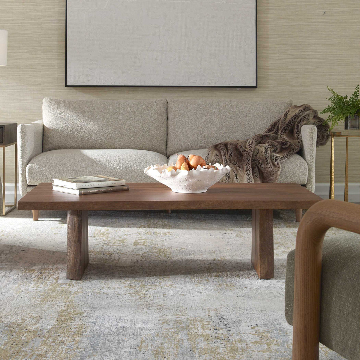 Glenmore Wood Coffee Table Woodtone - Dark Brown by Uttermost - View 4