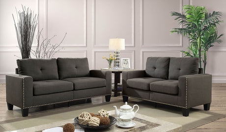 Attwell - Sofa & Loveseat - Gray - CM6594 - 2PC - Home Elegance USA - 1