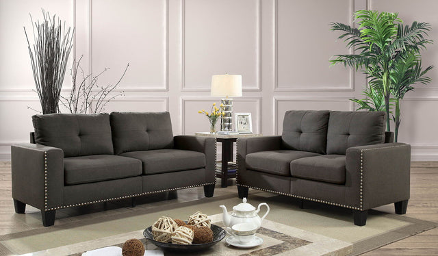 Attwell - Sofa & Loveseat - Gray - CM6594 - 2PC - Home Elegance USA - 1