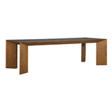 Kelvin Modern Dining Table Gray / Woodtone - Light Brown / Dark Gray by Uttermost - View 2