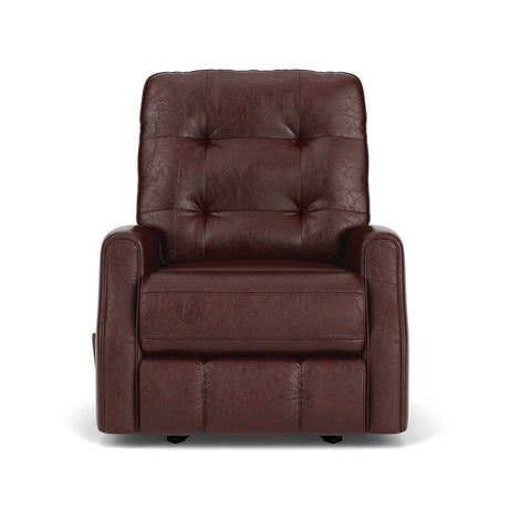 Devon Transitional Leather Rocking Recliner | Flexsteel