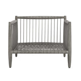Borneo Outdoor Lounge Chair Dove - Light Gray by Uttermost - View 8