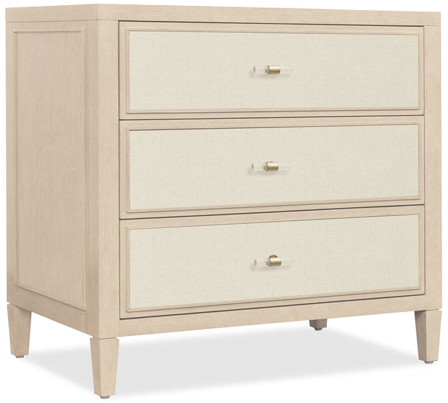 Melange Be My Guest Nightstand - Beige by Hooker Furniture - View 1