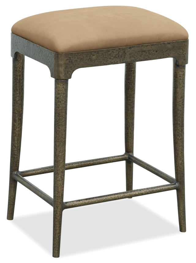 Cashiers Counter Stool - Beige by Hooker Furniture - View 1