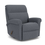 Davis Transitional Fabric Swivel Gliding Recliner | Flexsteel