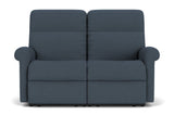 Davis Transitional Fabric Reclining Loveseat | Flexsteel
