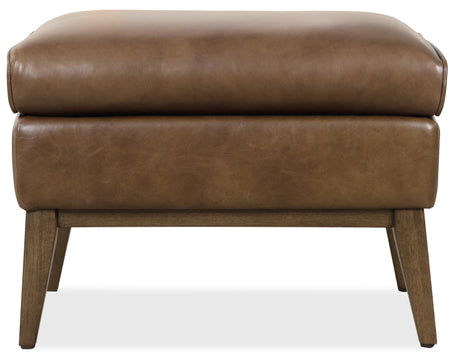 Camille Ottoman - Dark Brown by Hooker Furniture - View 4