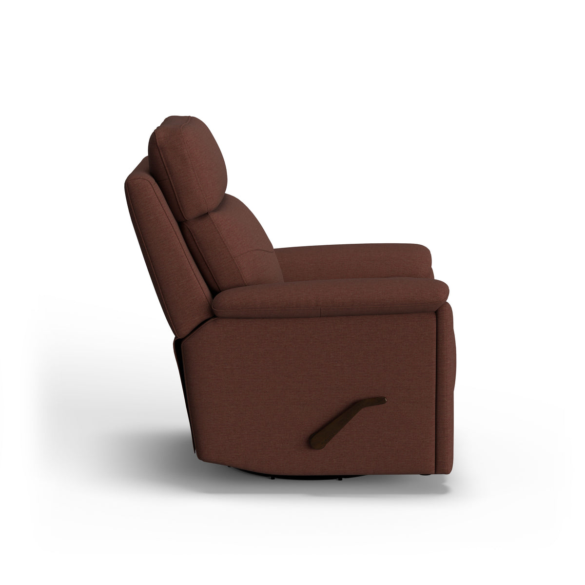 Refined Transitional Fabric Swivel Gliding Recliner | Flexsteel