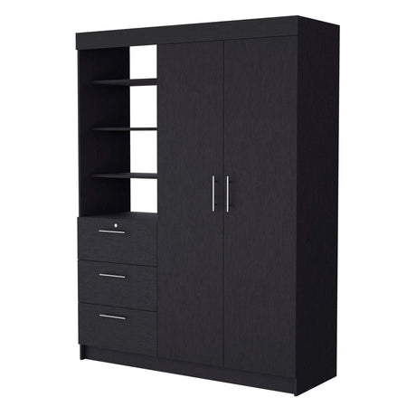Wenge 3-Drawer Armoire - sold by Home Elegance USA