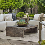 Obra Outdoor Coffee Table - Bronze by Uttermost - View 2