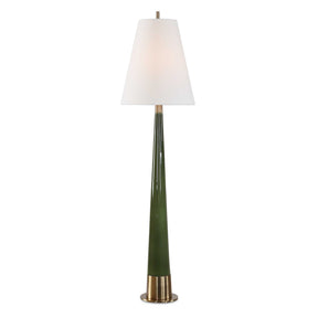 Riccardi Table Lamp Moss - Dark Green by Uttermost - View 1