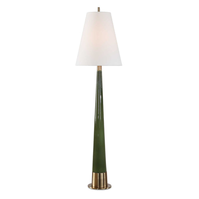 Riccardi Table Lamp Moss - Dark Green by Uttermost - View 1