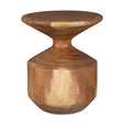 Lynx Hourglass Accent Table - Dark Brown by Uttermost - View 1