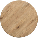 Driftwood Round End Table Buckboard - Light Brown by Hooker Furniture - View 5