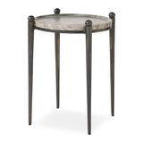 Nahunta Accent Table Dark Bronze / Gray - Dark Brown / Gray by Uttermost - View 1