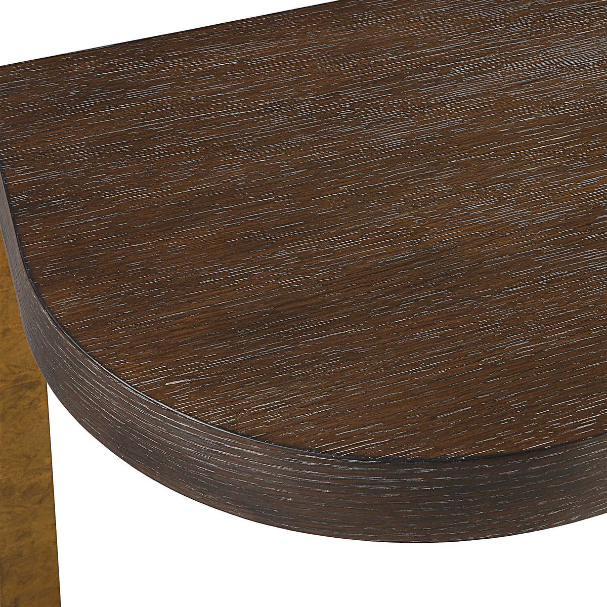 Palisade Wood Console Table - Dark Brown by Uttermost - View 7