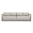 Remsen Outdoor Large Sofa - Gray by Uttermost - View 1