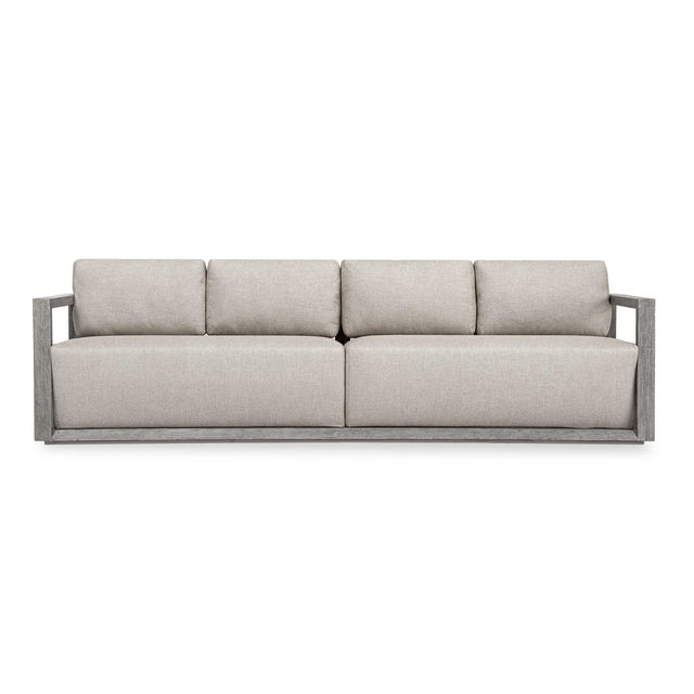 Remsen Outdoor Large Sofa - Gray by Uttermost - View 1