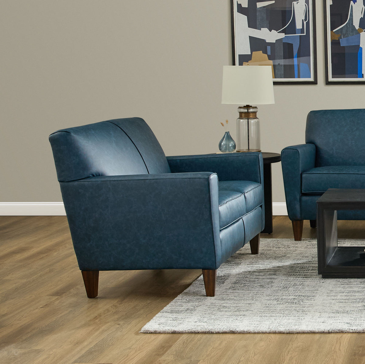 Digby Leather Loveseat | Flexsteel