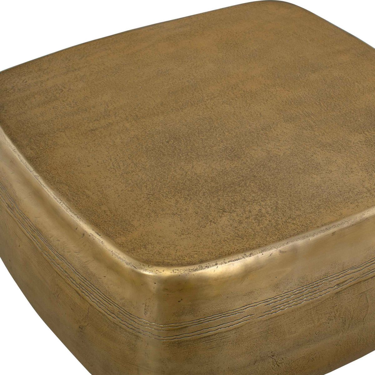 Saguaro Indoor-Outdoor Coffee Table - Gold by Uttermost - View 5
