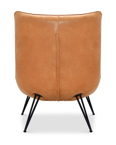 Kayne Accent Chair - Orange by Hooker Furniture - View 6