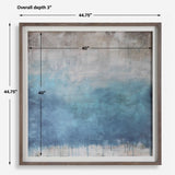 Serenity Paused Framed Abstract Print - Blue by Uttermost - View 7