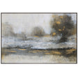 Gilt Misty Landscape Framed Print - Silver / Light Brown by Uttermost - View 1