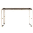 Cardew Modern Console Table Silver & Gold - Silver / Gold by Uttermost - View 1