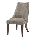 Daxton Armless Chair Earth Tone - Beige / Dark Brown by Uttermost - View 4