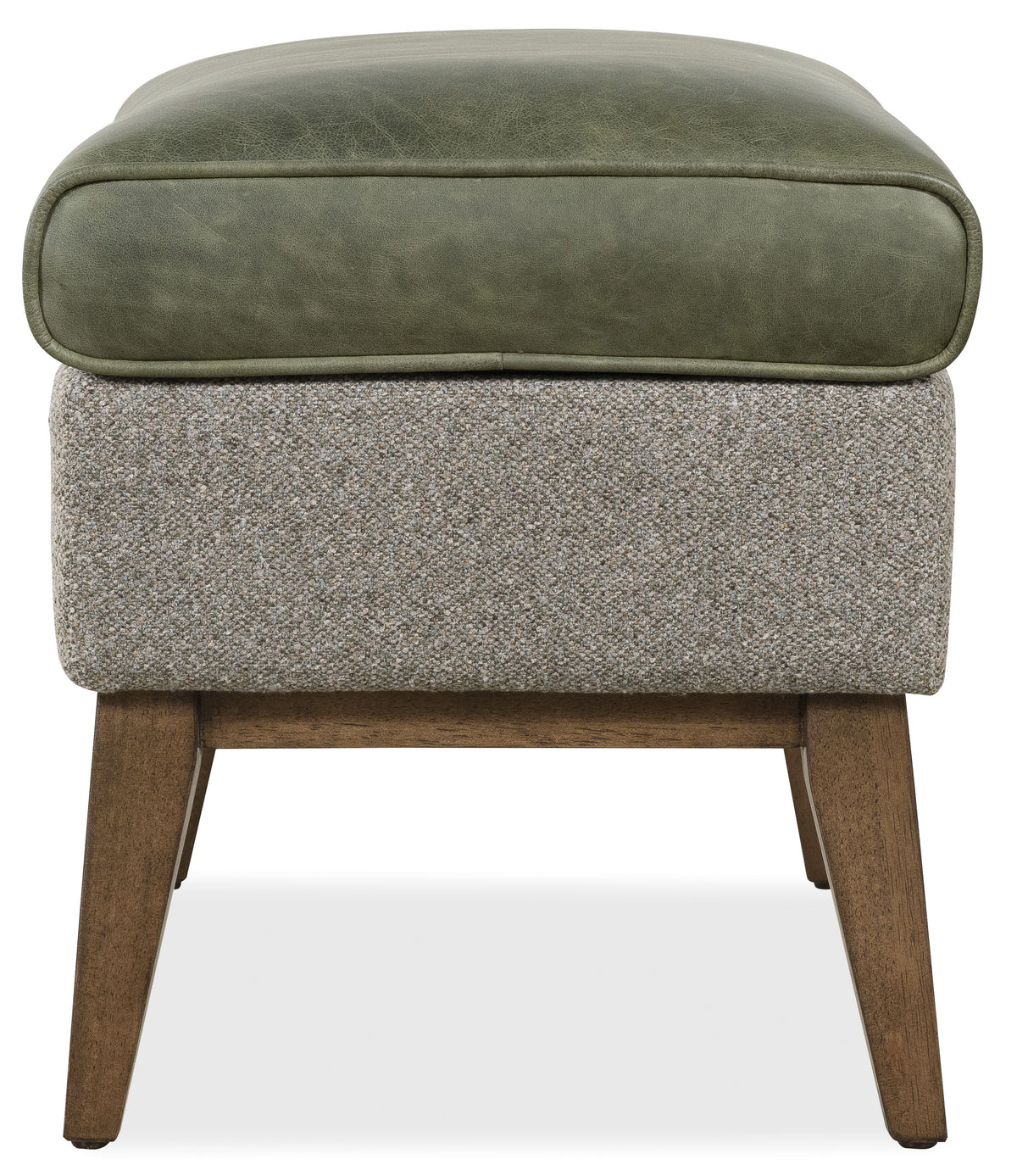 Camille Ottoman - Dark Green / Gray by Hooker Furniture - View 3