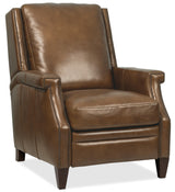 Collier Press Back Recliner - Dark Brown by Hooker Furniture - View 2