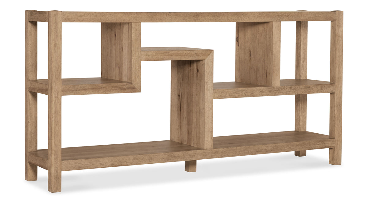 Vineyard Row Small Console - Light Brown by Hooker Furniture - View 1