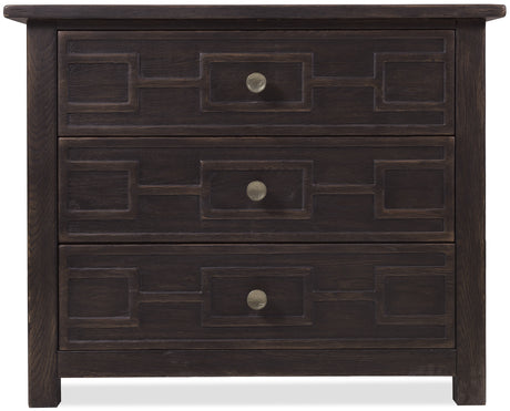 Driftwood Bachelors Chest Burnt Timber - Black by Hooker Furniture - View 3