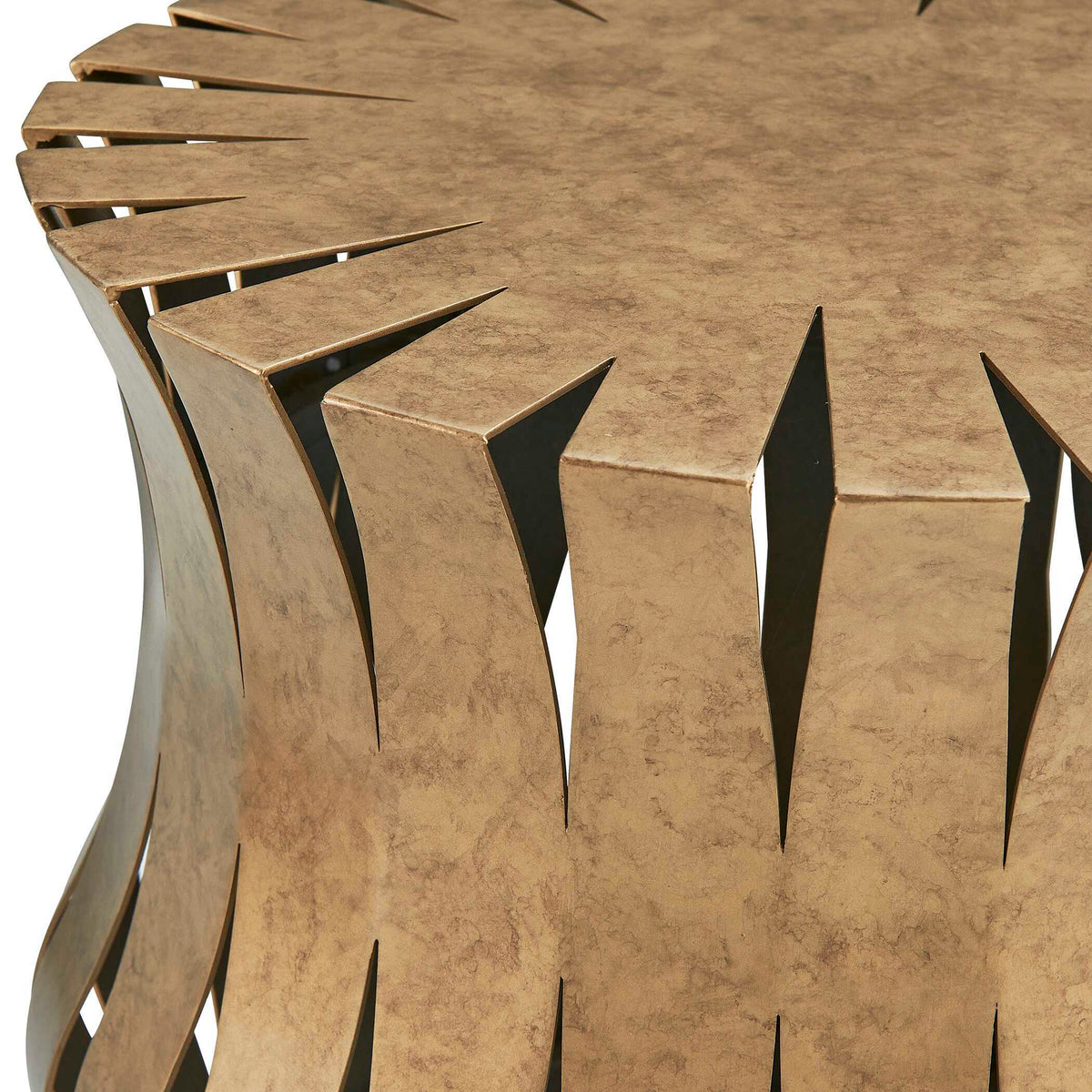 Arida Accent Table - Gold by Uttermost - View 5