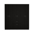 Guajira Six Door Armoire, Three Cabinets , Hidden Drawer Shoes - sold by Home Elegance USA