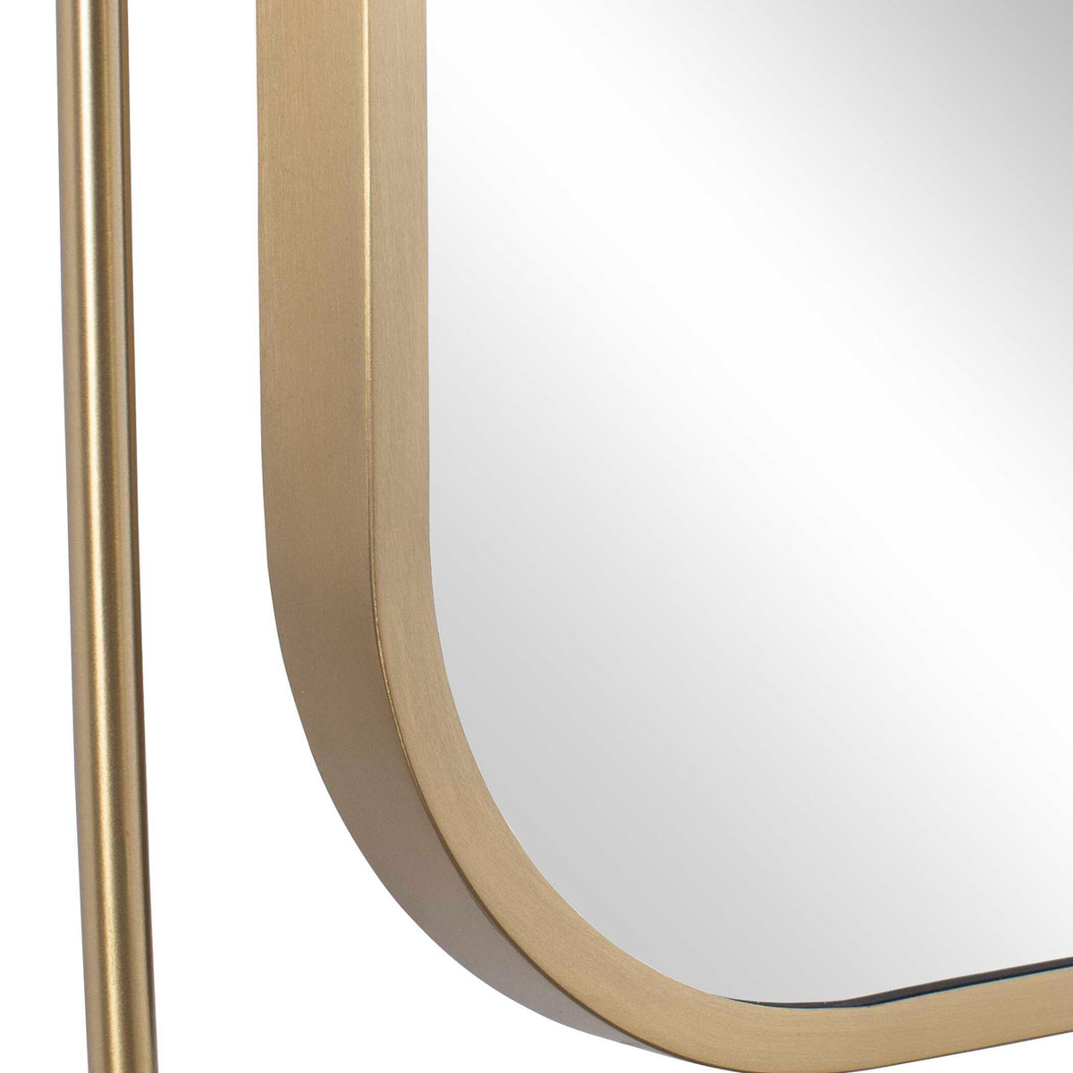 Moreni Mirror Brass - Gold by Uttermost - View 4