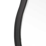 Aneta Round Mirror - Black by Uttermost - View 4