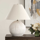 Meryl Table Lamp - White by Uttermost - View 3