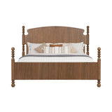 Azalea King Panel Bed - Walnut | Flexsteel