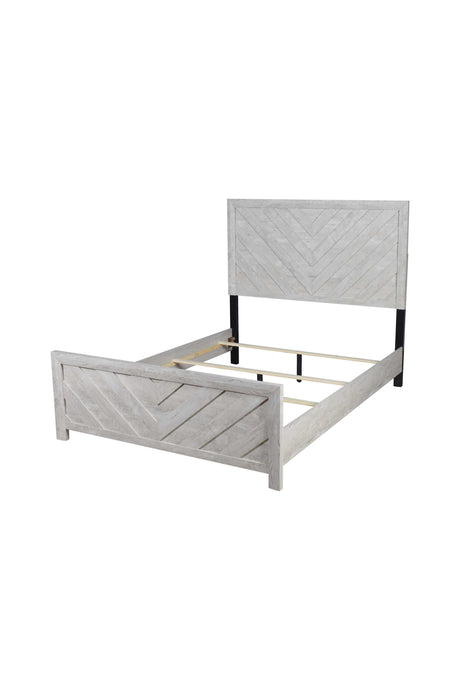 DENVER Queen 4PC Modern Style Storage Bedroom Set Made with Wood in Natural (NJ INVENTORY) - sold by Home Elegance USA