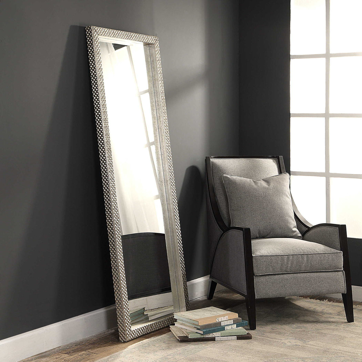 Cacelia Metallic Mirror - Silver by Uttermost - View 4