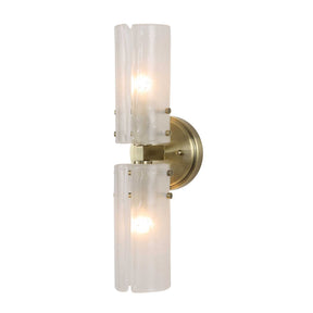 Mistie 2 Light Glass Sconce - Bronze by Uttermost - View 1