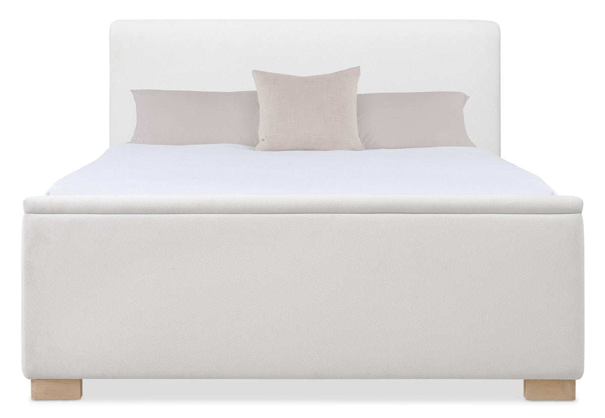 Banyon Bay California King Upholstered Bed - White by Hooker Furniture - View 5