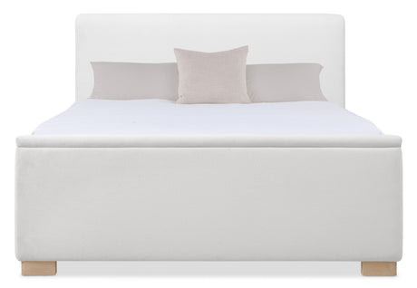 Banyon Bay California King Upholstered Bed - White by Hooker Furniture - View 5