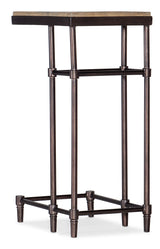 Saint Armand Chairside Table Natural / Dark Brown - Light Brown / Dark Brown by Hooker Furniture - View 5