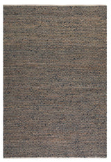Tobais 9 X 12 Rescued Leather & Fabric Rug - Light Brown by Uttermost - View 3