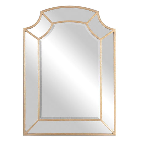 Francoli Arch Mirror - Gold by Uttermost - View 1